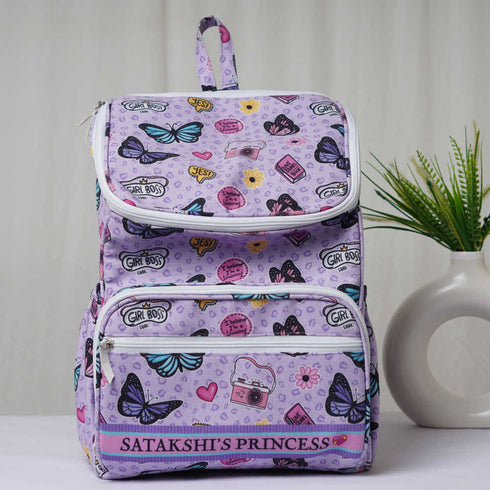 Butterfly Personalized Diaper Bag