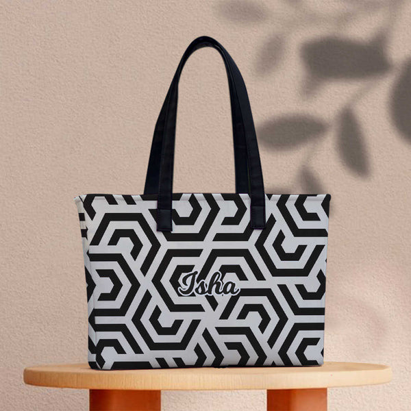 C-maze type Print Women's Office Bag - Uncommongifts.in
