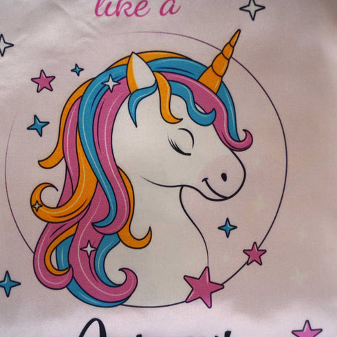 Personalised Unicorn Printed Kids Cushion