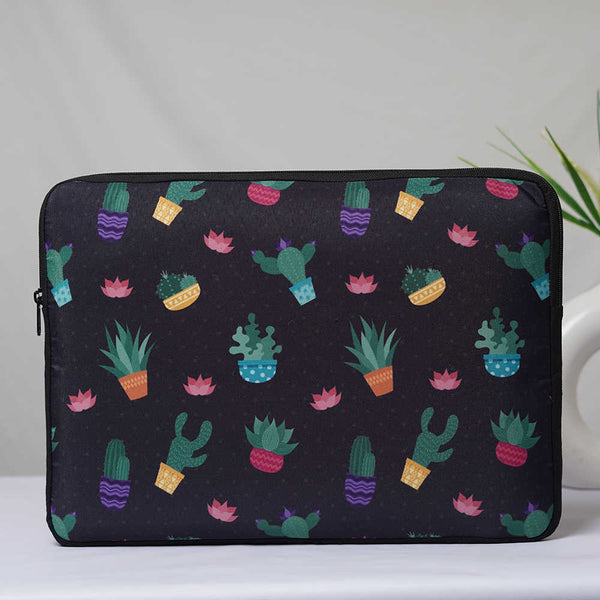 Cactus Printed Laptop Sleeve/Cover 15 inch