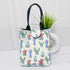 Personalised Cactus Printed Lunch Bag With Handle