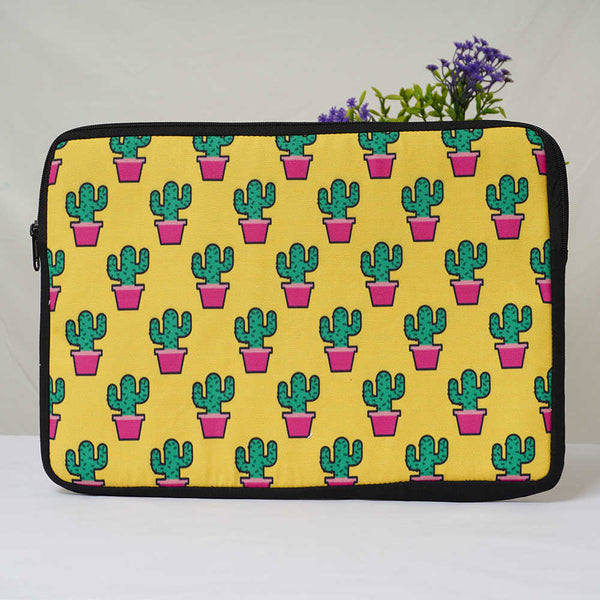 Cactus Printed Laptop Sleeve/Cover 14 inch