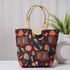 Canvas Printed Lunch Bag With Handle - Uncommongifts.in