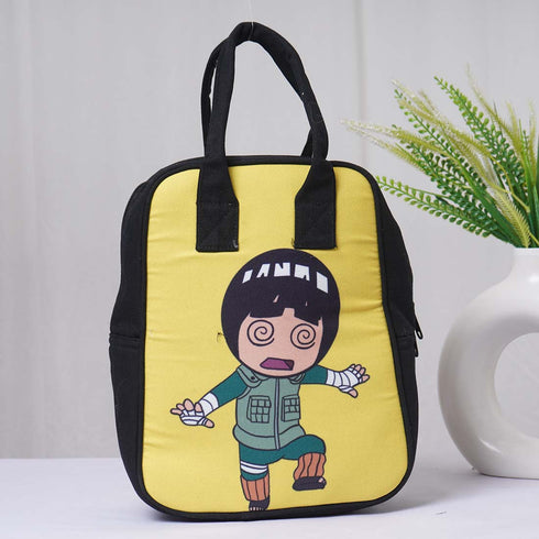 Canvas Printed Lunch Bag - Uncommongifts.in