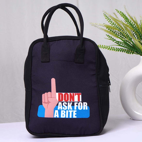Canvas Printed Lunch Bag - Uncommongifts.in