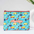 Cars Printed Personalised Kids Wet Pouch