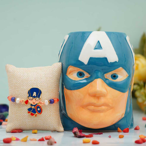 Cartoon Rakhi & Cup Gift Combos