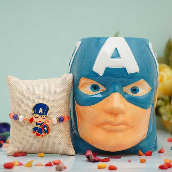 Cartoon Rakhi & Cup Gift Combos