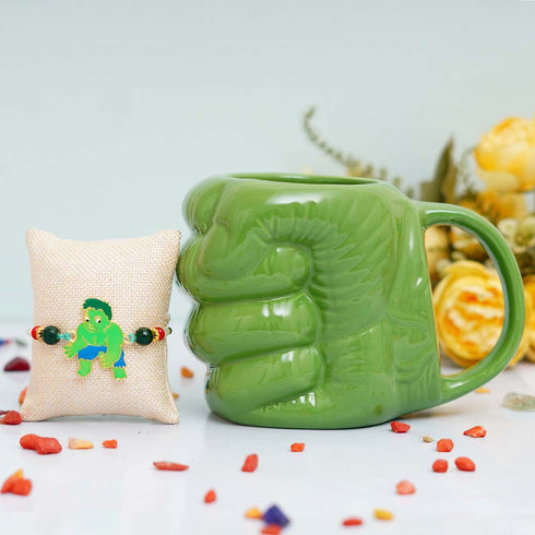 Cartoon Rakhi & Cup Gift Combos