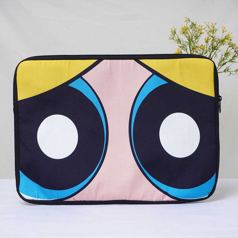 Cartoon Face Printed Laptop Sleeve/Cover 15.6 inch