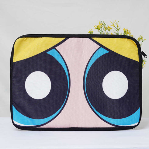 Cartoon Face Printed Laptop Sleeve/Cover 15 inch