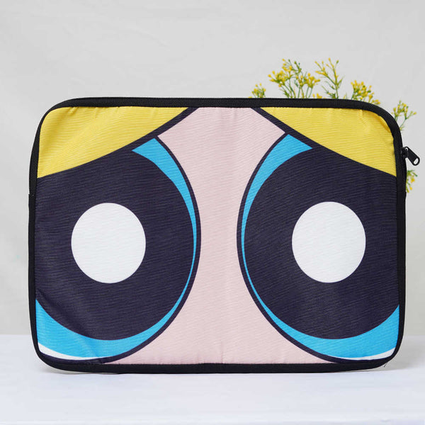 Cartoon Face Printed Laptop Sleeve/Cover 15 inch
