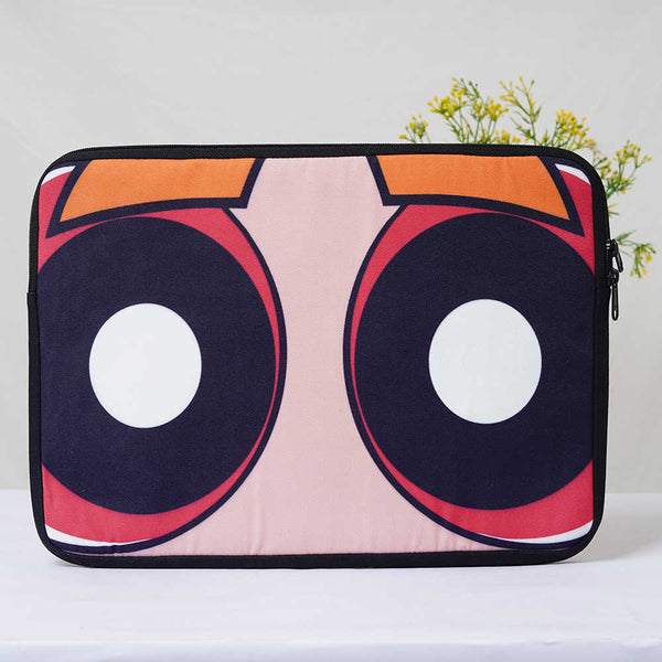 Cartoon Face Printed Laptop Sleeve/Cover 15 inch