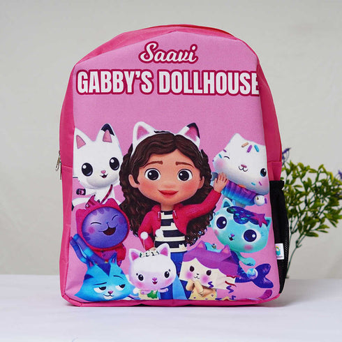 Cartoon Personalised Printed Backpack