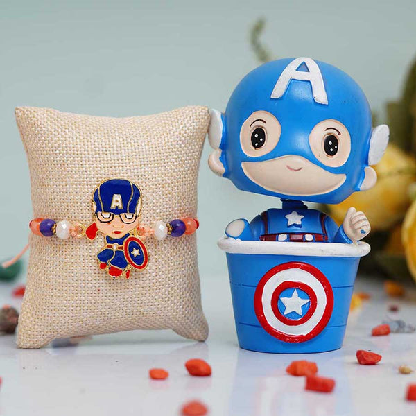 Cartoon Rakhi & bobblehead Gift Combos