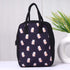 Cat Printed Canvas Lunch Bag - Uncommongifts.in