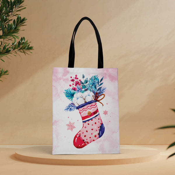 Christmas Shocks - Christmas Theme Printed Tote Bag - Uncommongifts.in