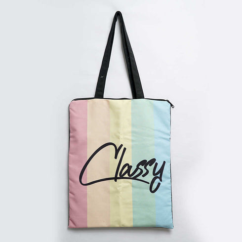 Classy Printed Tote Bag