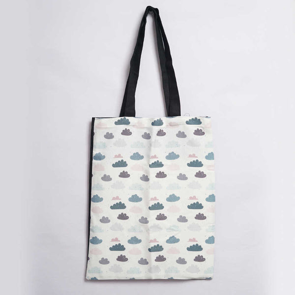 Cloud Printed Tote Bag