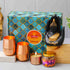 Copper Glass Diwali Combo Gift Set