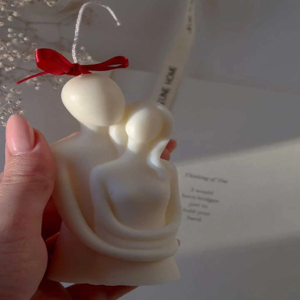 Couple Shaped Candle For Valentine's Day