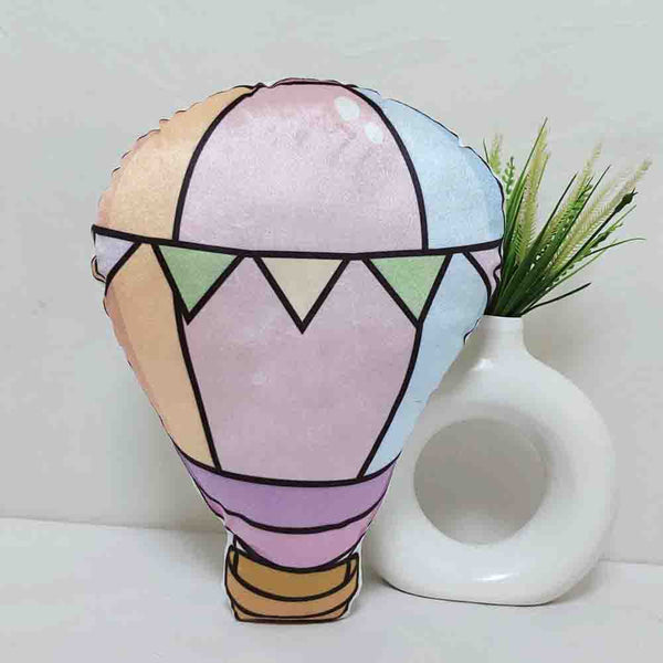 Crazy Corner Air Balloon Shape Velvet Plush Pillow