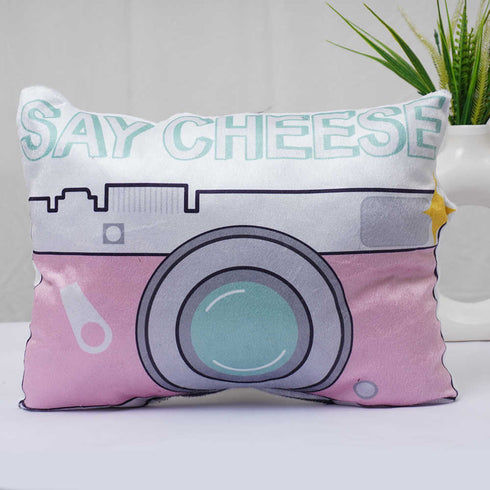 Crazy Corner Camera Shape Pillow