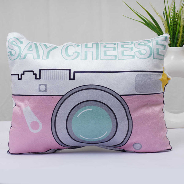 Crazy Corner Camera Shape Pillow