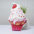 Crazy Corner Cupcake Shape Velvet Plush Pillow