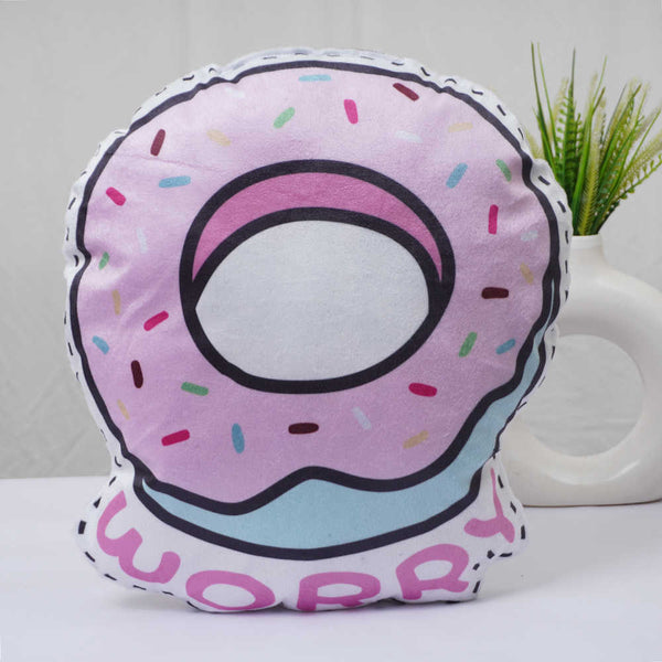 Crazy Corner Donut Shape Pillow