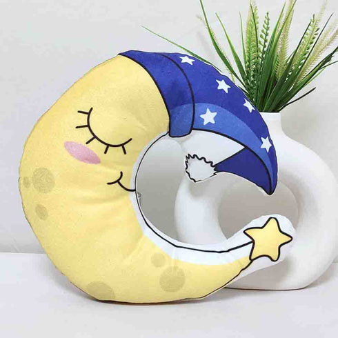 Crazy Corner Star Moon Shape Velvet Plush Pillow