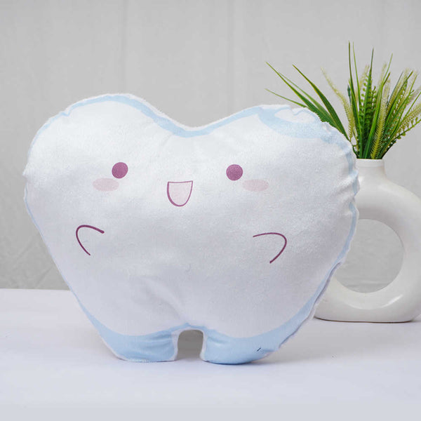 Crazy Corner Teeth Shape Pillow