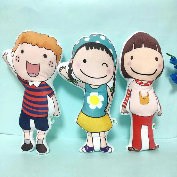 Crazy Corner Velvet Plush Pillow for Kids