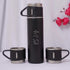 Customize Vacuum Flask Set Water Bottle - Black