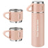 Customize Vacuum Flask Set Water Bottle - Pink - Uncommongifts.in