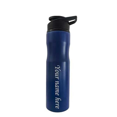 Customize Vacuum Flask Water Bottle - Blue - Uncommongifts.in