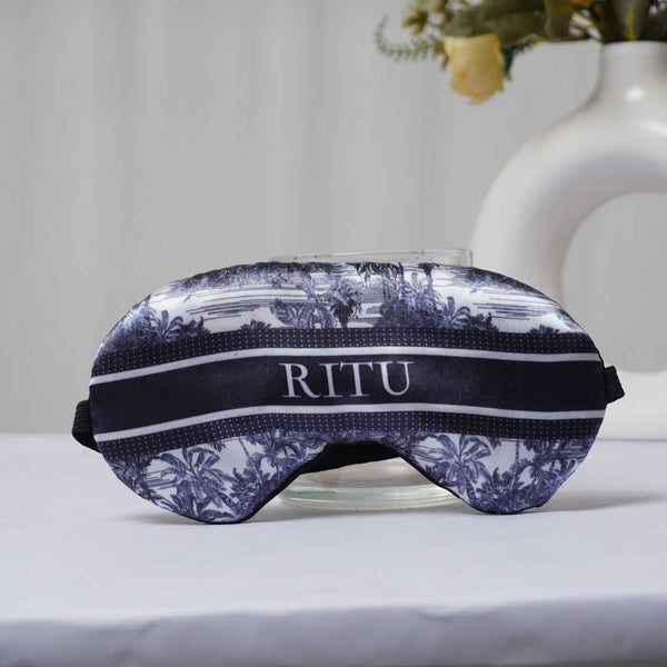 Customized Animal Printed Eye Mask - Uncommongifts.in