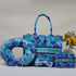 Customized Ethnic Motifs Blue Printed Combo Gift Set - Uncommongifts.in