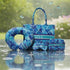 Customized Ethnic Motifs Blue Printed Combo Gift Set