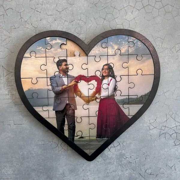 Customized Heart Jig Saw Puzzle