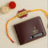 Customized Men's Wallet Rakhi Combo