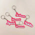Customized Name Keychain