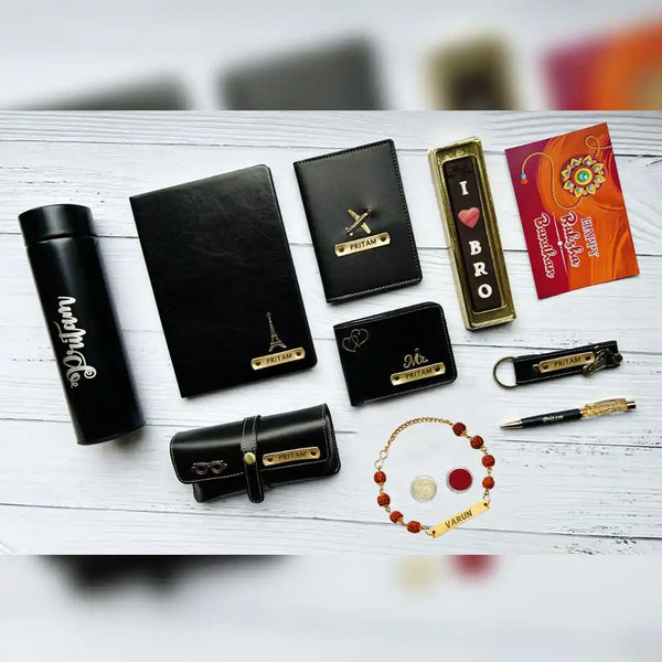 Customized Rakhi Combo Gift Set