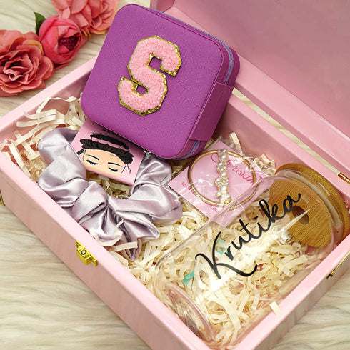 Customized Trunk Box Gift Hamper for Bridesmaids