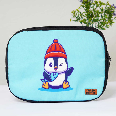 Cute Penguin Printed Laptop Sleeve/Cover 13 inch