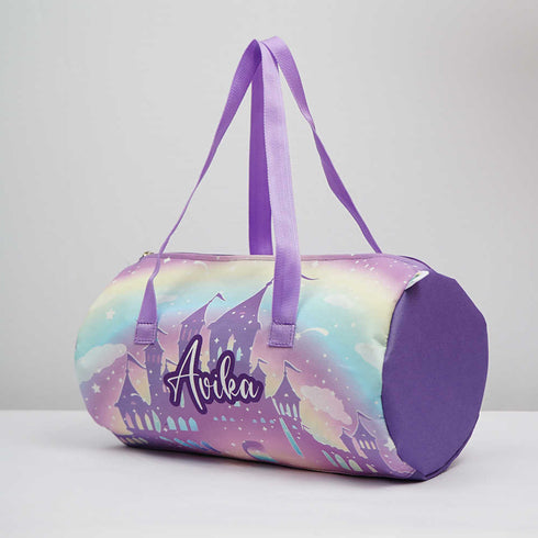 Personalised Stars Printed Kids Swimming Duffle Bag