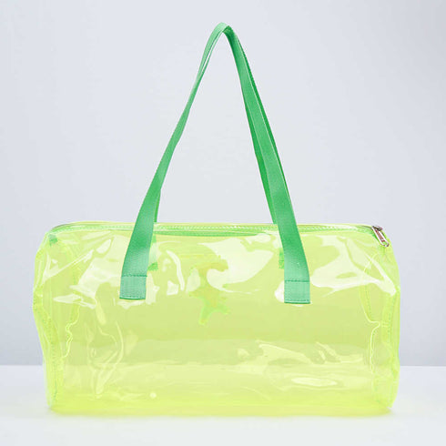 Personalized Kids Jelly Duffle Bag - Green