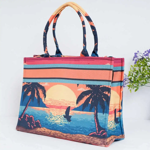 Beach Box Tote Bag Stylish and Practical Beach Companion