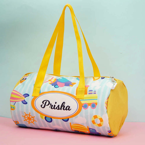 Personalized Airplane Printed Swimming Duffle Bag for Kids