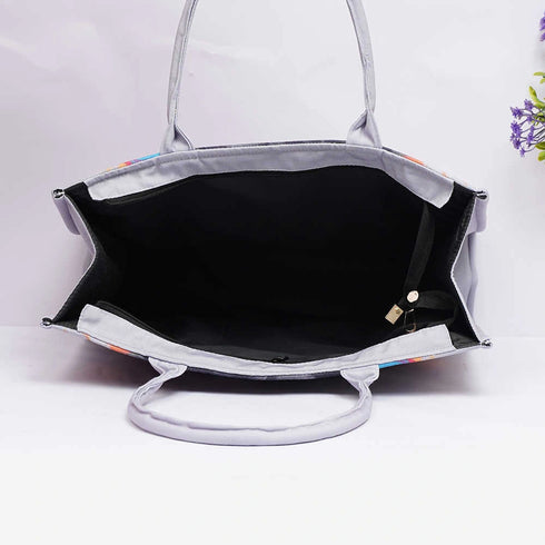 Personalised Girl Printed Box Tote Bag